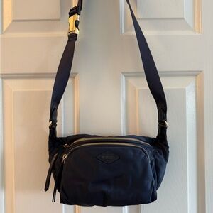 MZ Wallace Navy Crossbody Bag